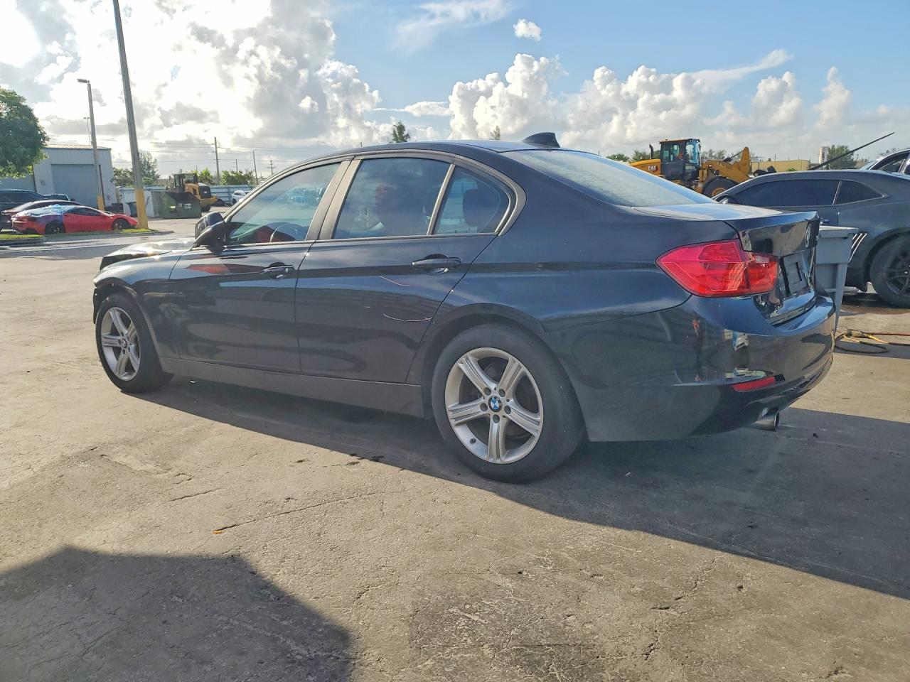 2014 Bmw 320 I Black vin: WBA3B1G56ENN91232