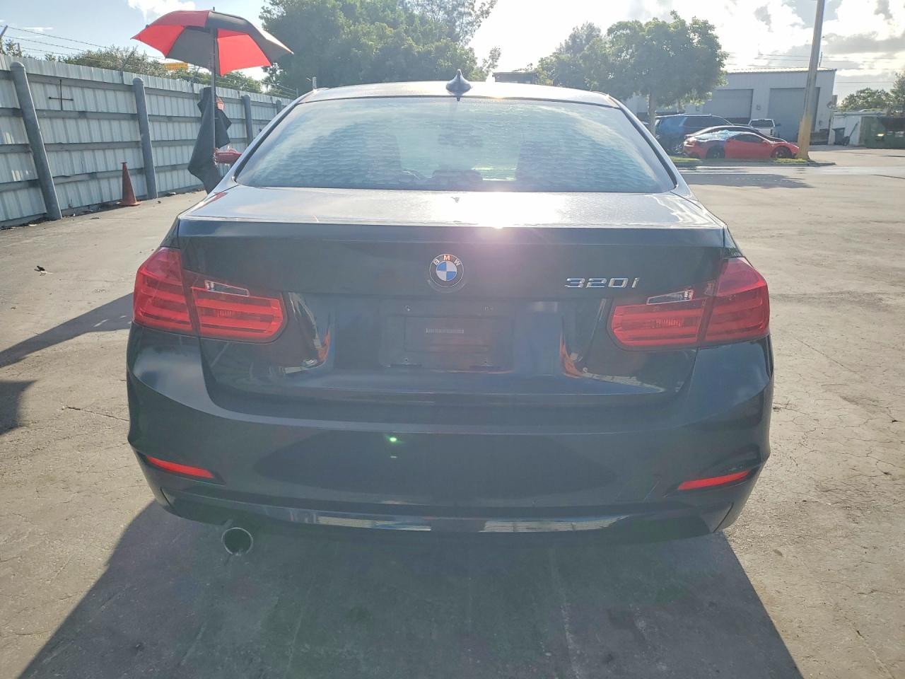 2014 Bmw 320 I Black vin: WBA3B1G56ENN91232
