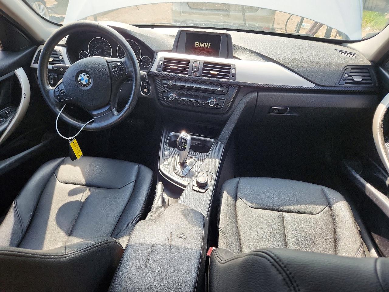 2014 Bmw 320 I Silver vin: WBA3B1G56ENS80125
