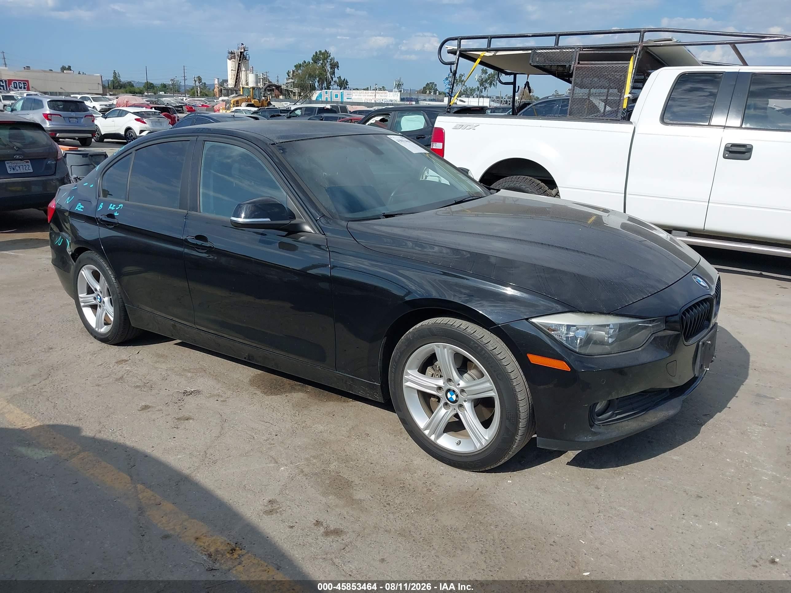 2015 Bmw 320i   Черный vin: WBA3B1G56FNT04649