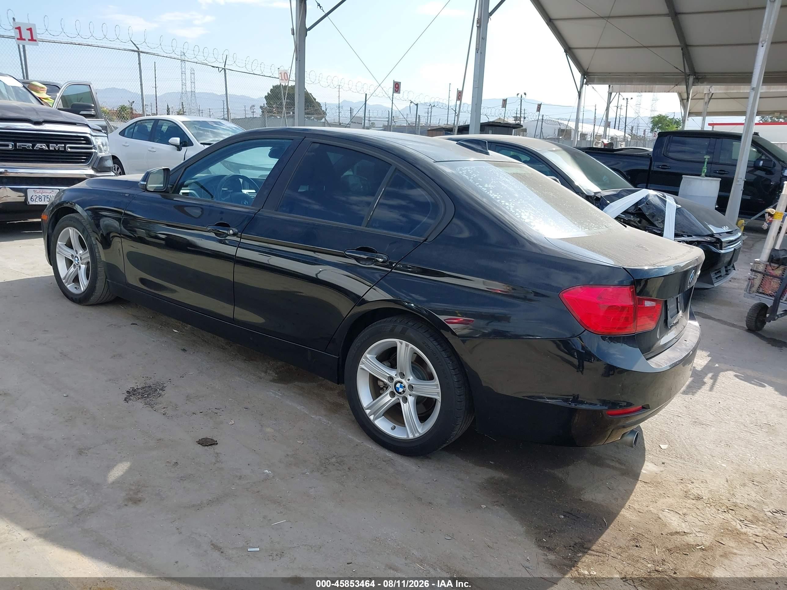 2015 Bmw 320i   Черный vin: WBA3B1G56FNT04649