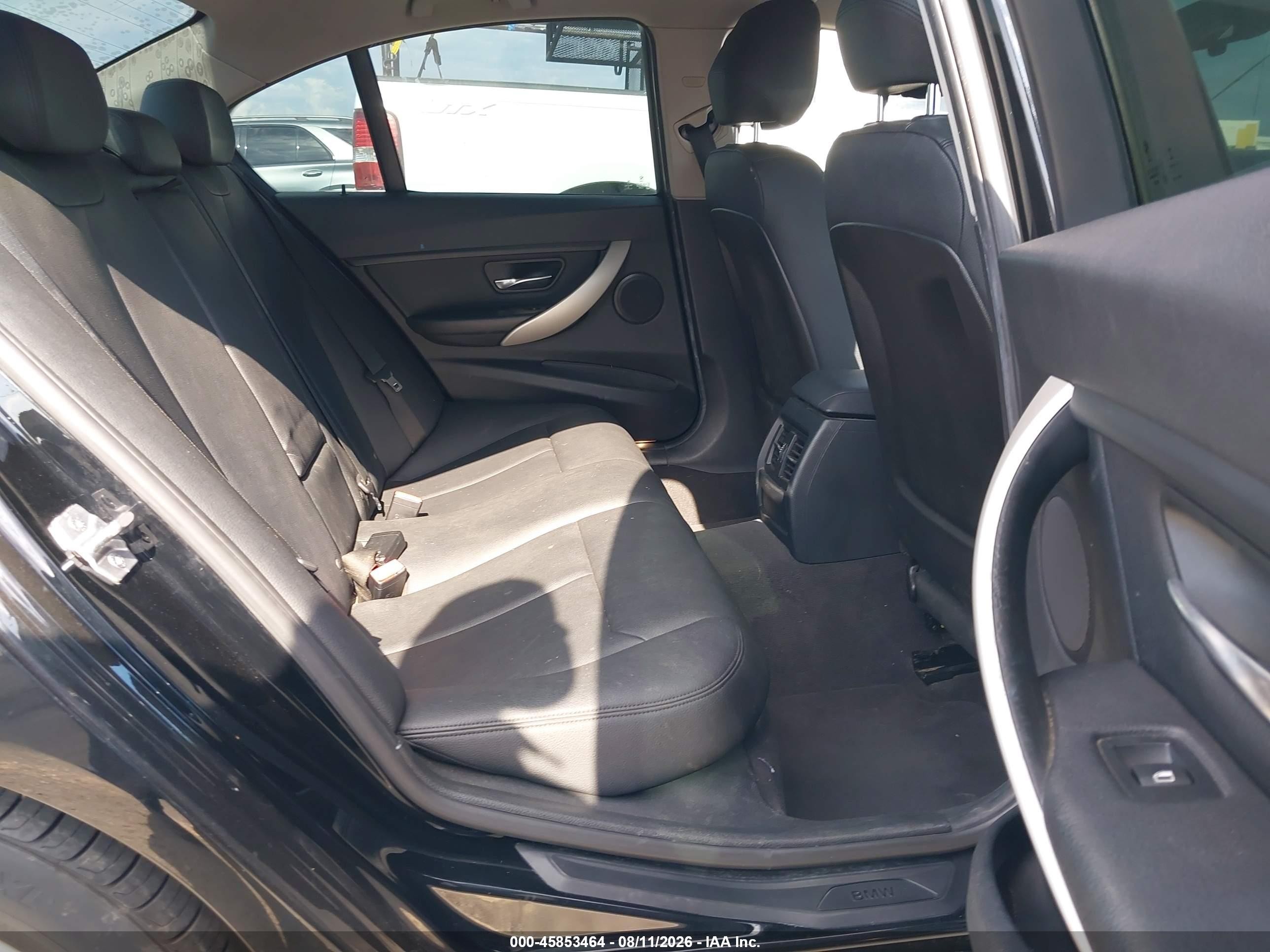 2015 Bmw 320i   Черный vin: WBA3B1G56FNT04649