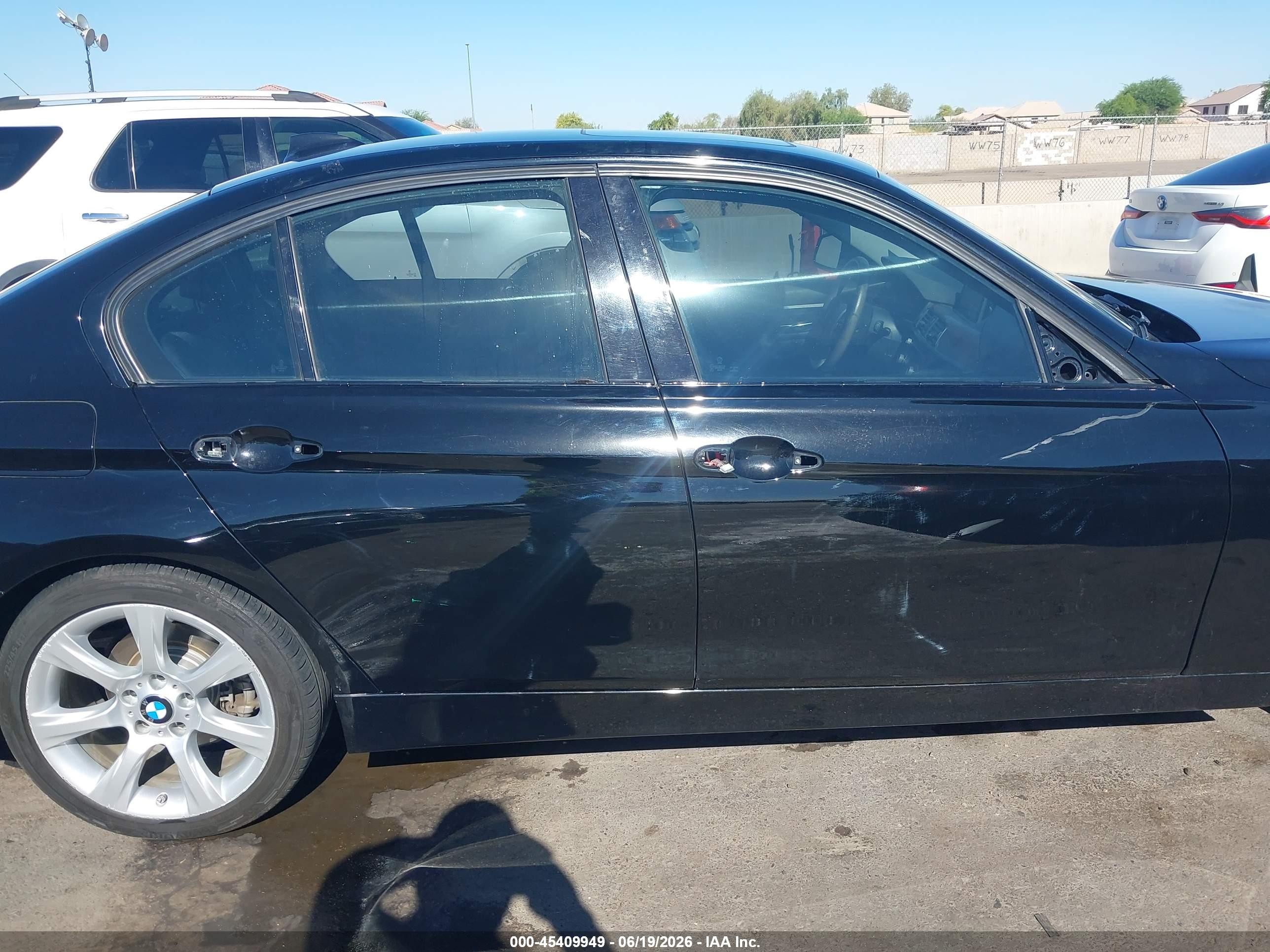 2015 Bmw 320i   Черный vin: WBA3B1G56FNT06479