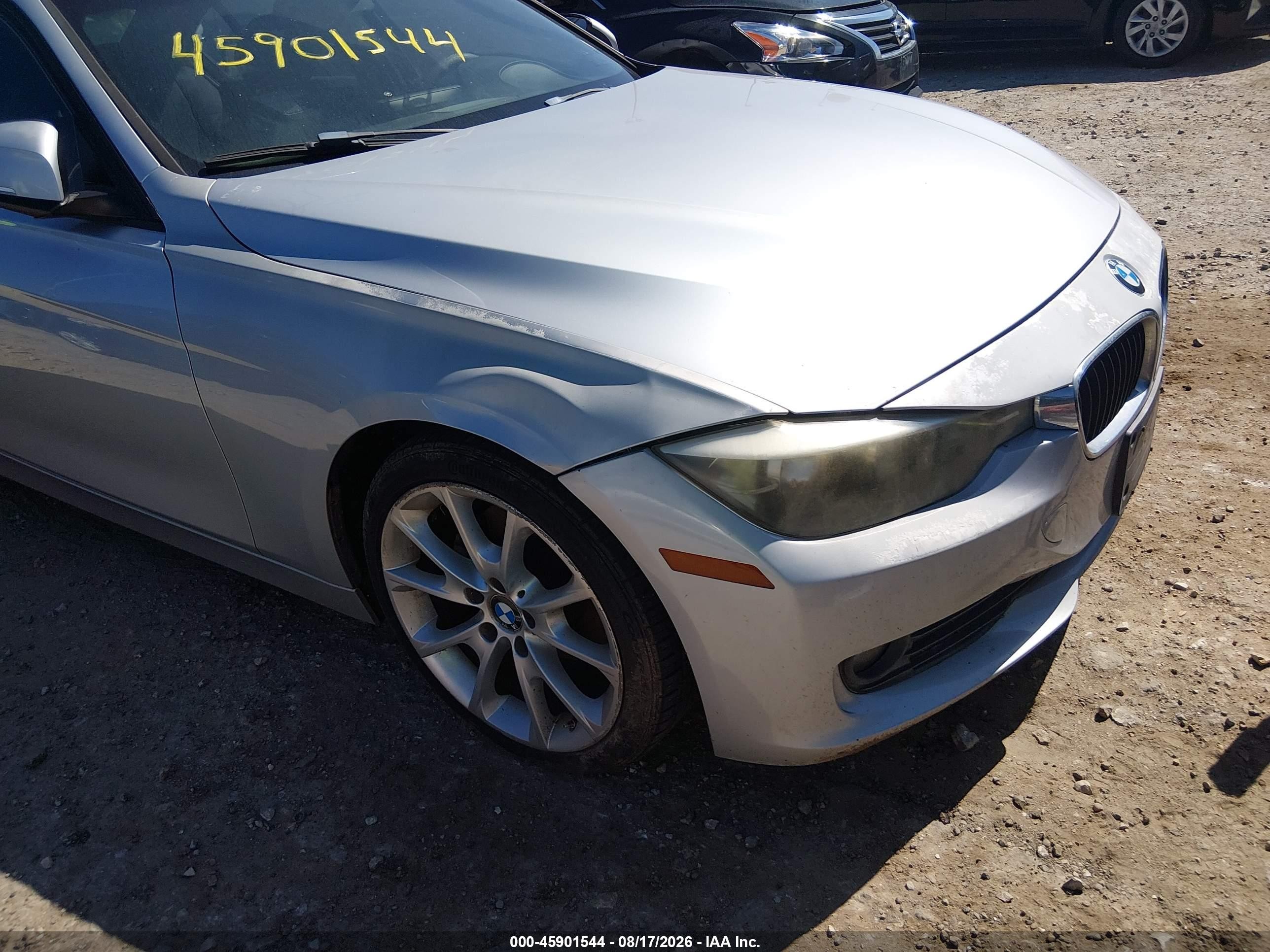 2014 Bmw 320i   Серебряный vin: WBA3B1G57ENS77508