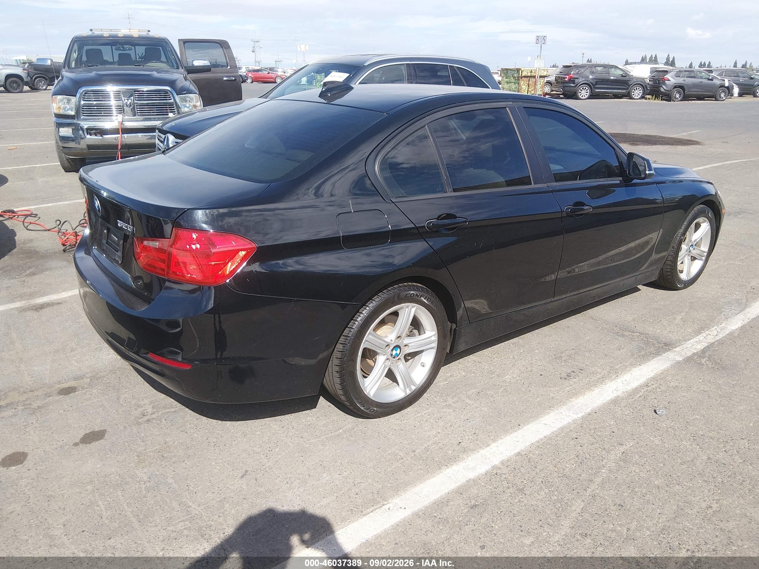 2014 Bmw 320i   Black vin: WBA3B1G57ENS78674