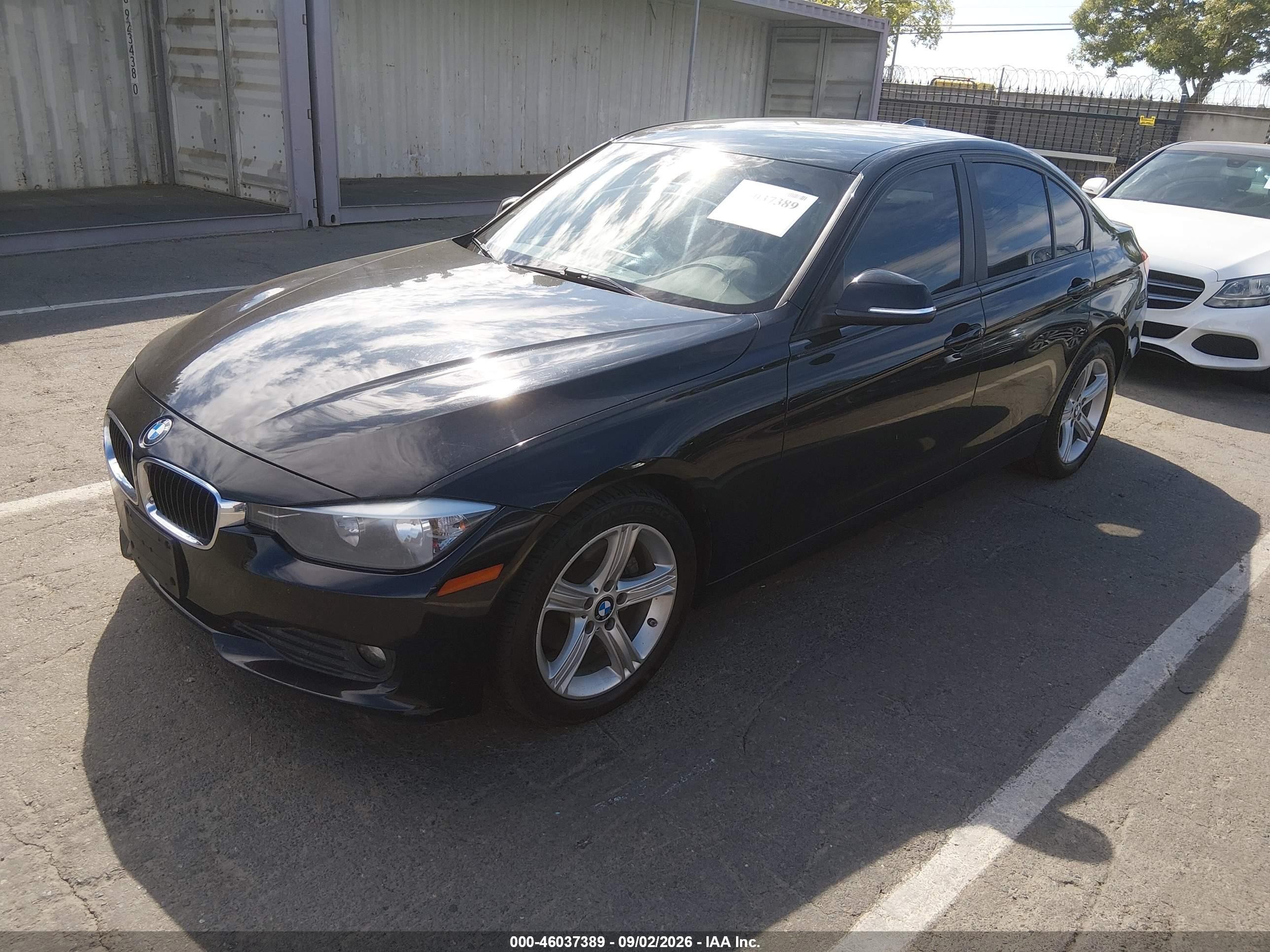 2014 Bmw 320i   Black vin: WBA3B1G57ENS78674
