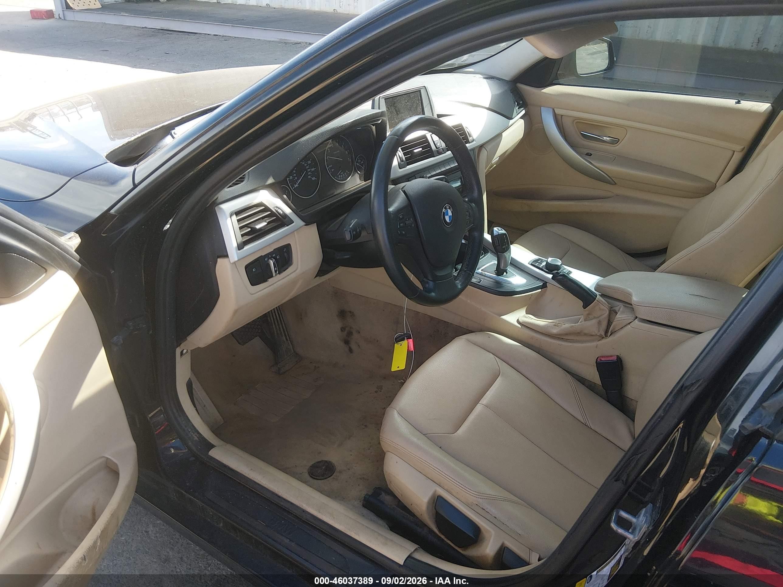 2014 Bmw 320i   Black vin: WBA3B1G57ENS78674