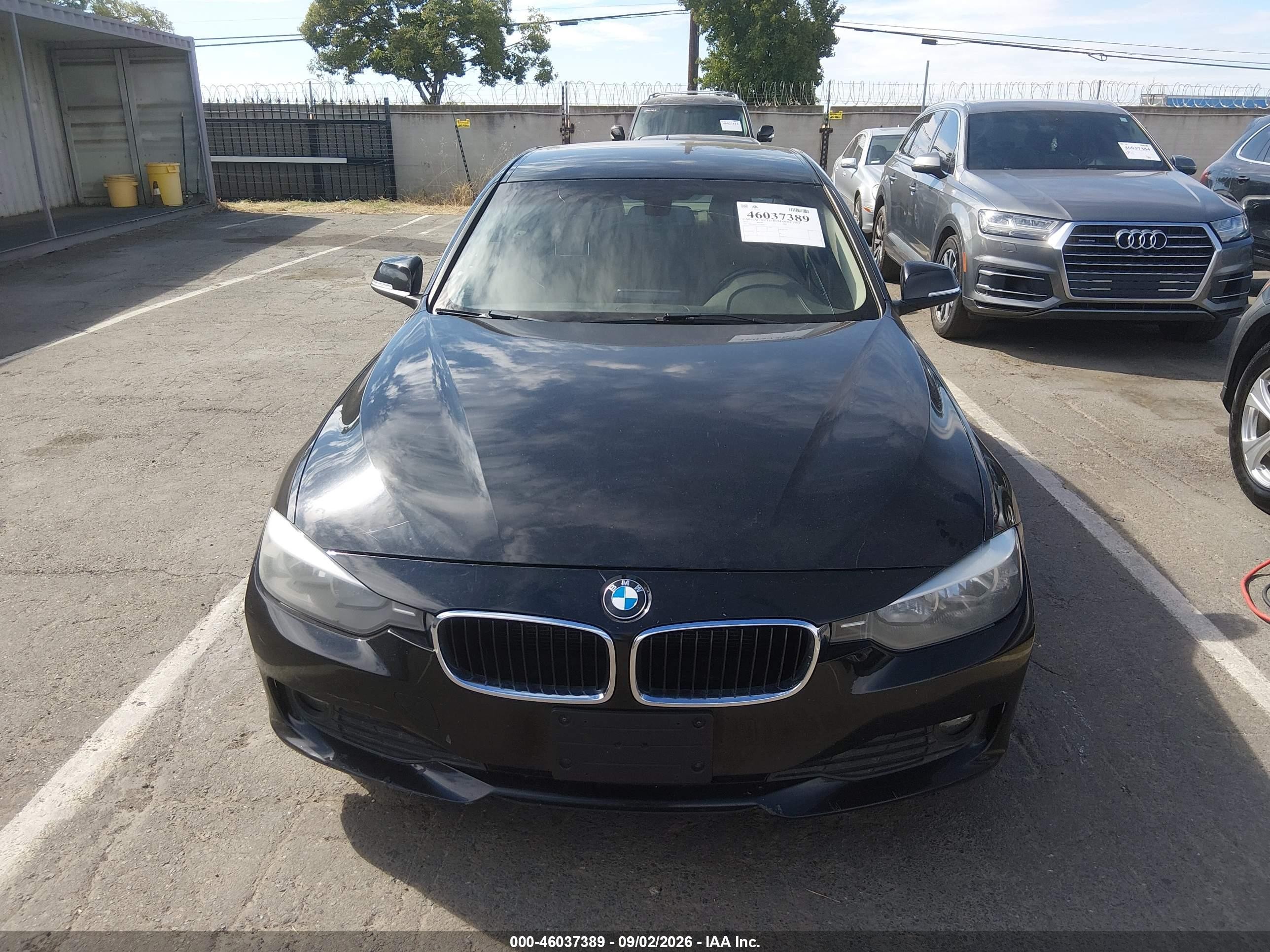 2014 Bmw 320i   Black vin: WBA3B1G57ENS78674