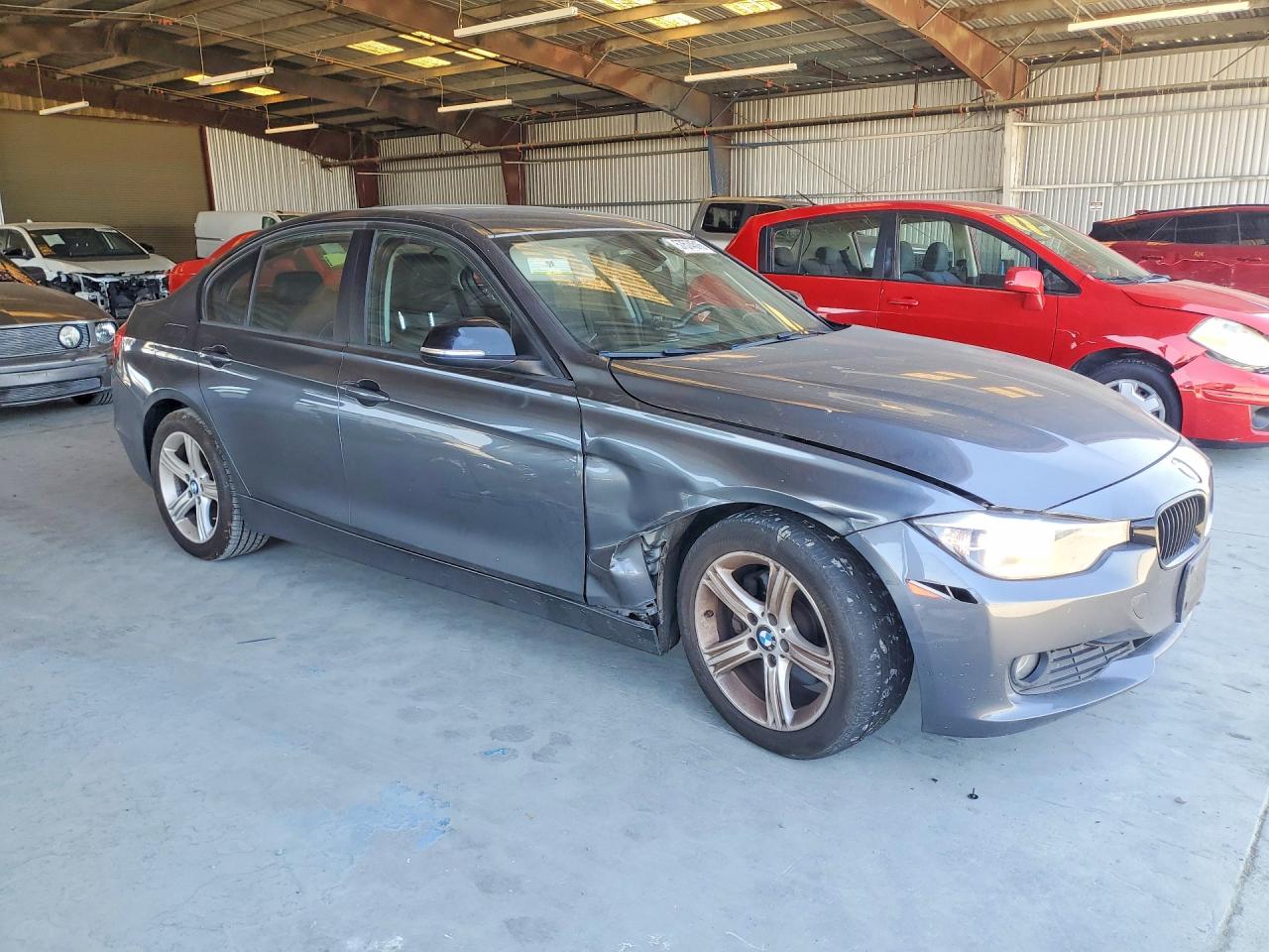 2014 Bmw 320 I Gray vin: WBA3B1G57ENS79128