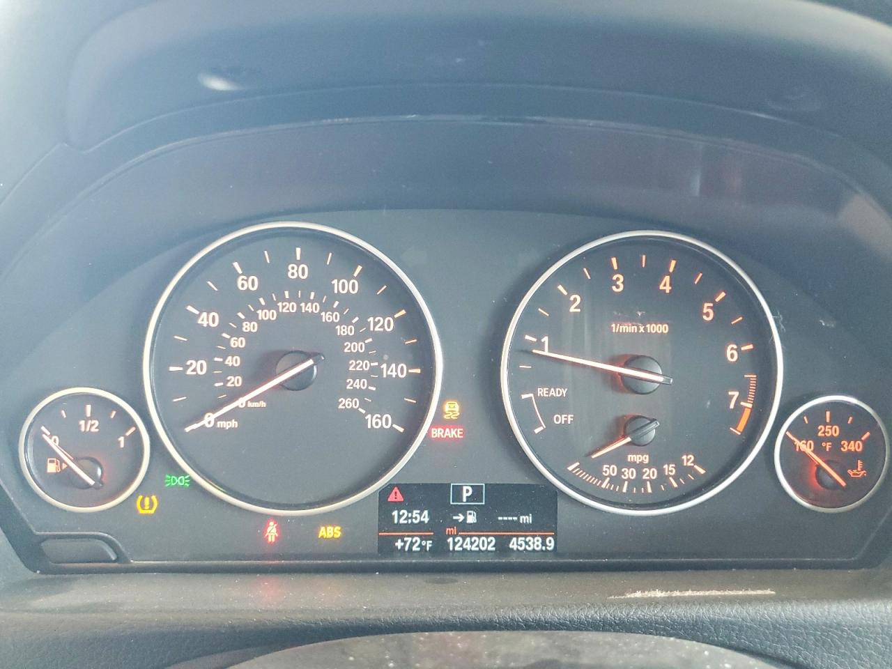 2014 Bmw 320 I Gray vin: WBA3B1G57ENS79128