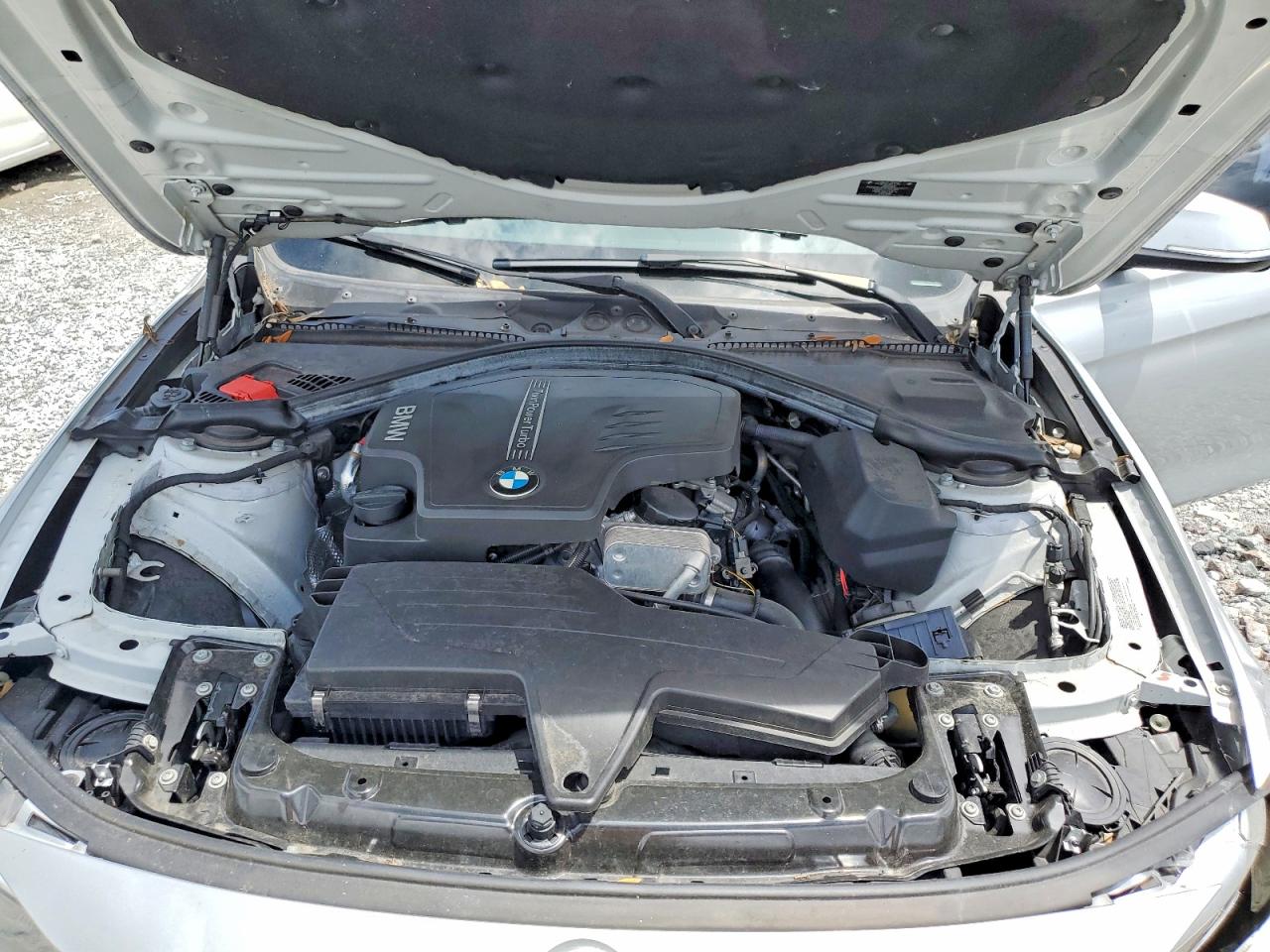 2014 Bmw 320 I Silver vin: WBA3B1G57ENS80277