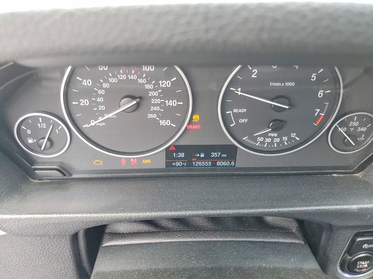 2014 Bmw 320 I Silver vin: WBA3B1G57ENS80277