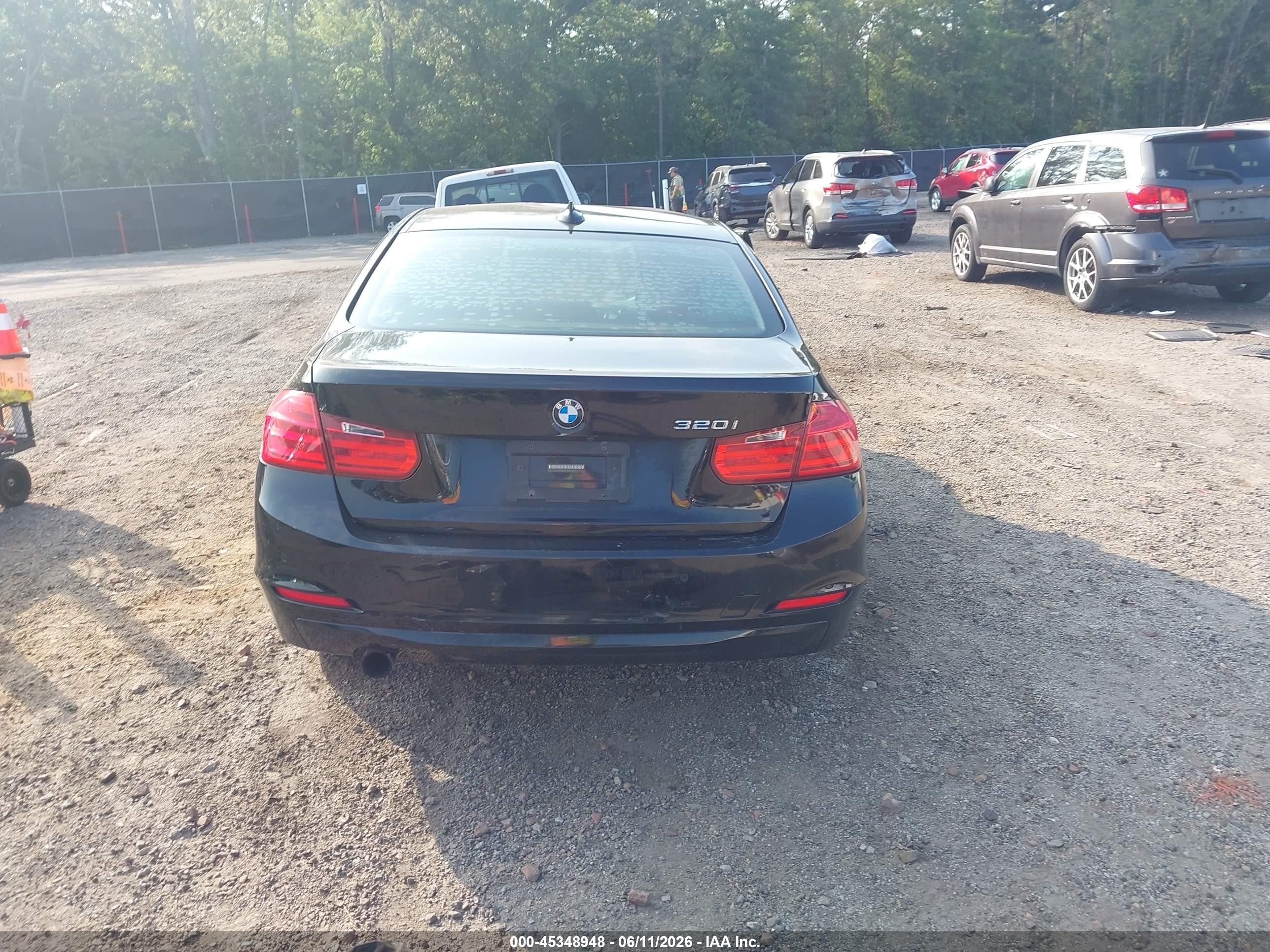 2015 Bmw 320i   Black vin: WBA3B1G57FNT03784