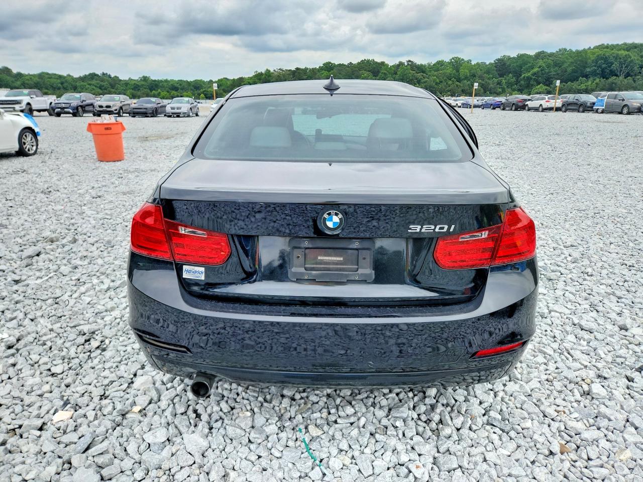 2015 Bmw 320 I Black vin: WBA3B1G57FNT04207