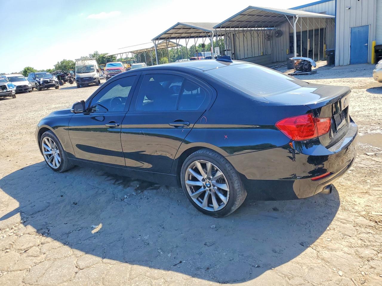 2015 Bmw 320 I Black vin: WBA3B1G57FNT07253