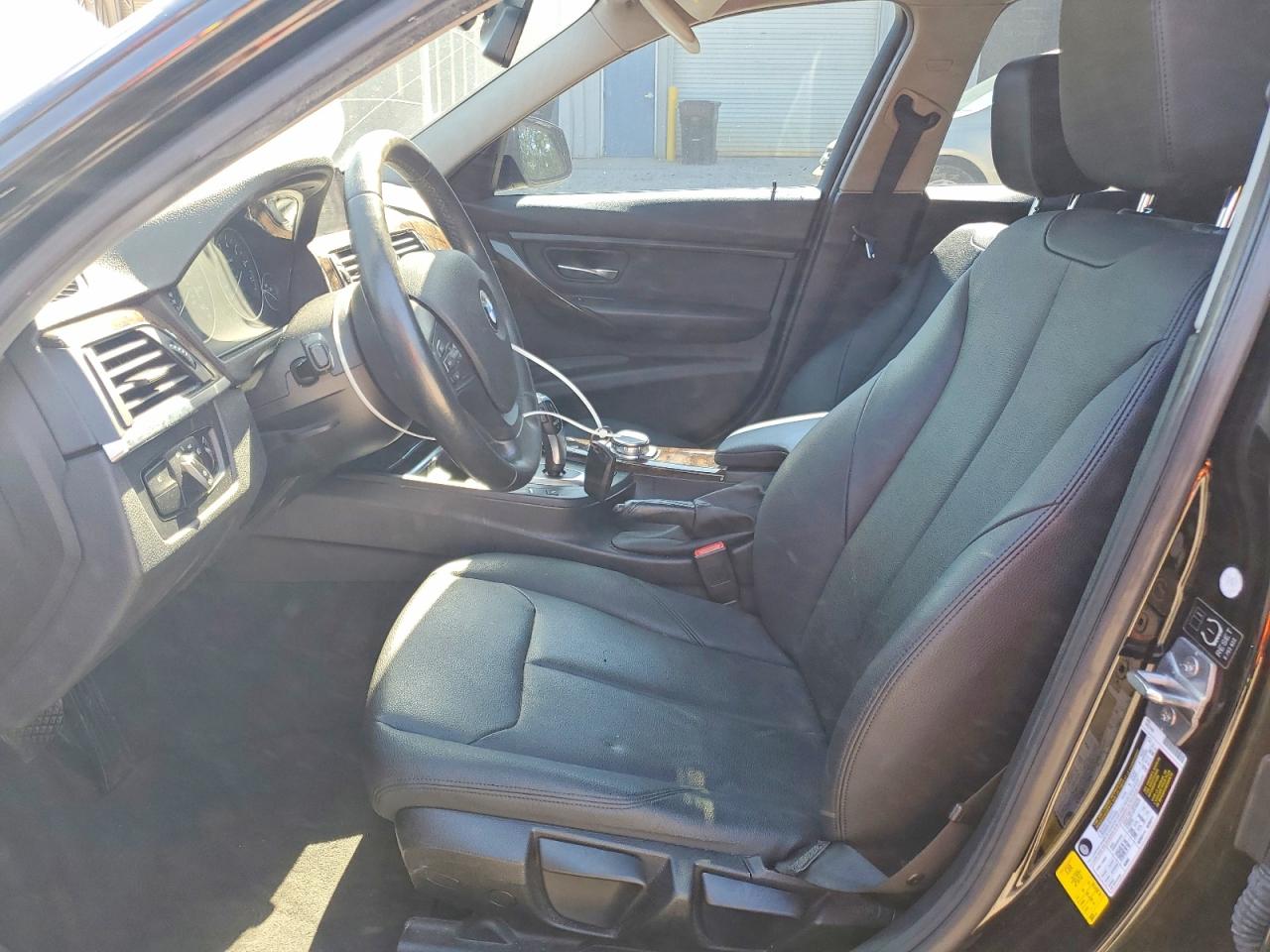 2015 Bmw 320 I Black vin: WBA3B1G57FNT07253