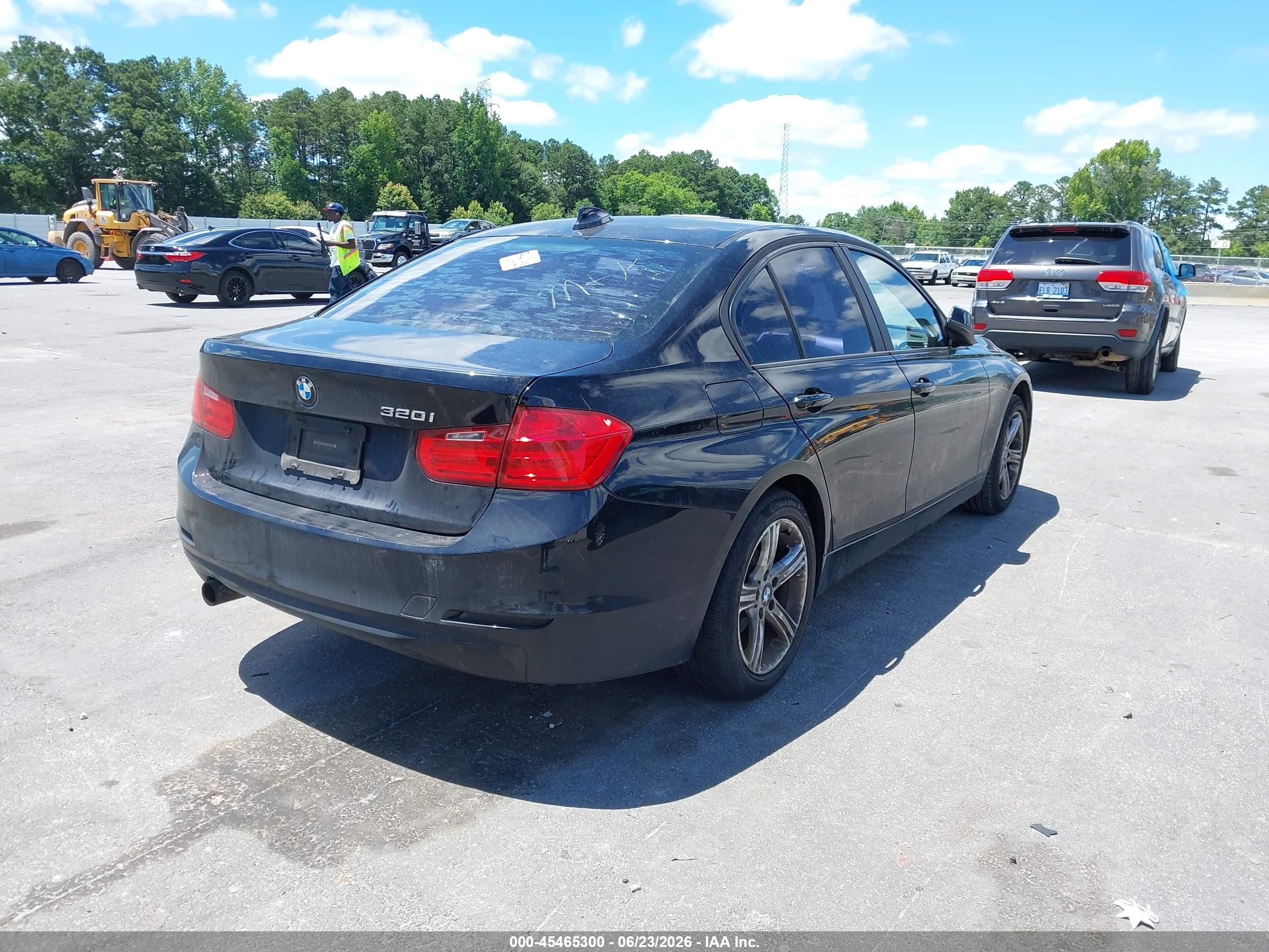 2015 Bmw 320i   Black vin: WBA3B1G57FNT64259