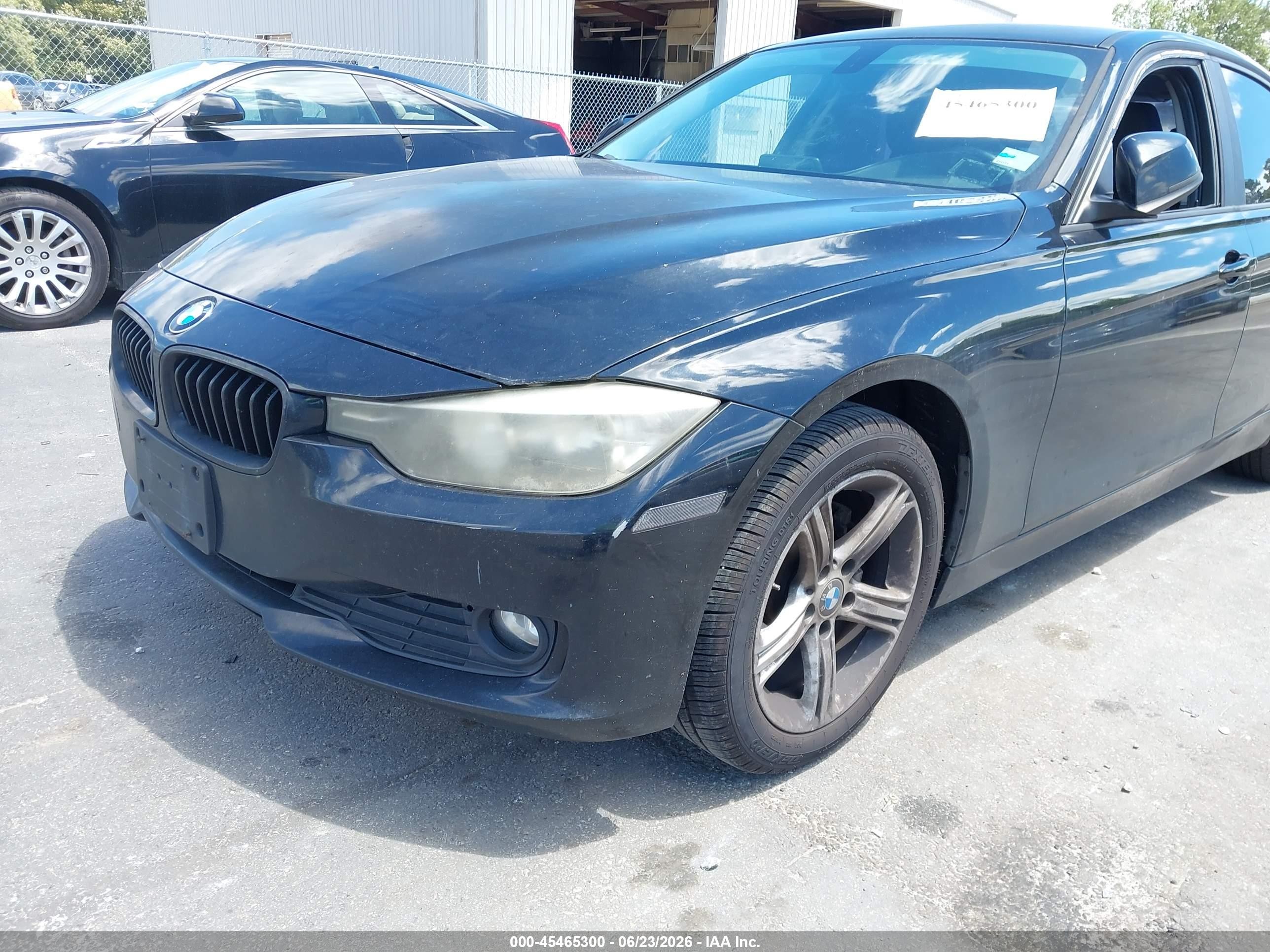 2015 Bmw 320i   Black vin: WBA3B1G57FNT64259