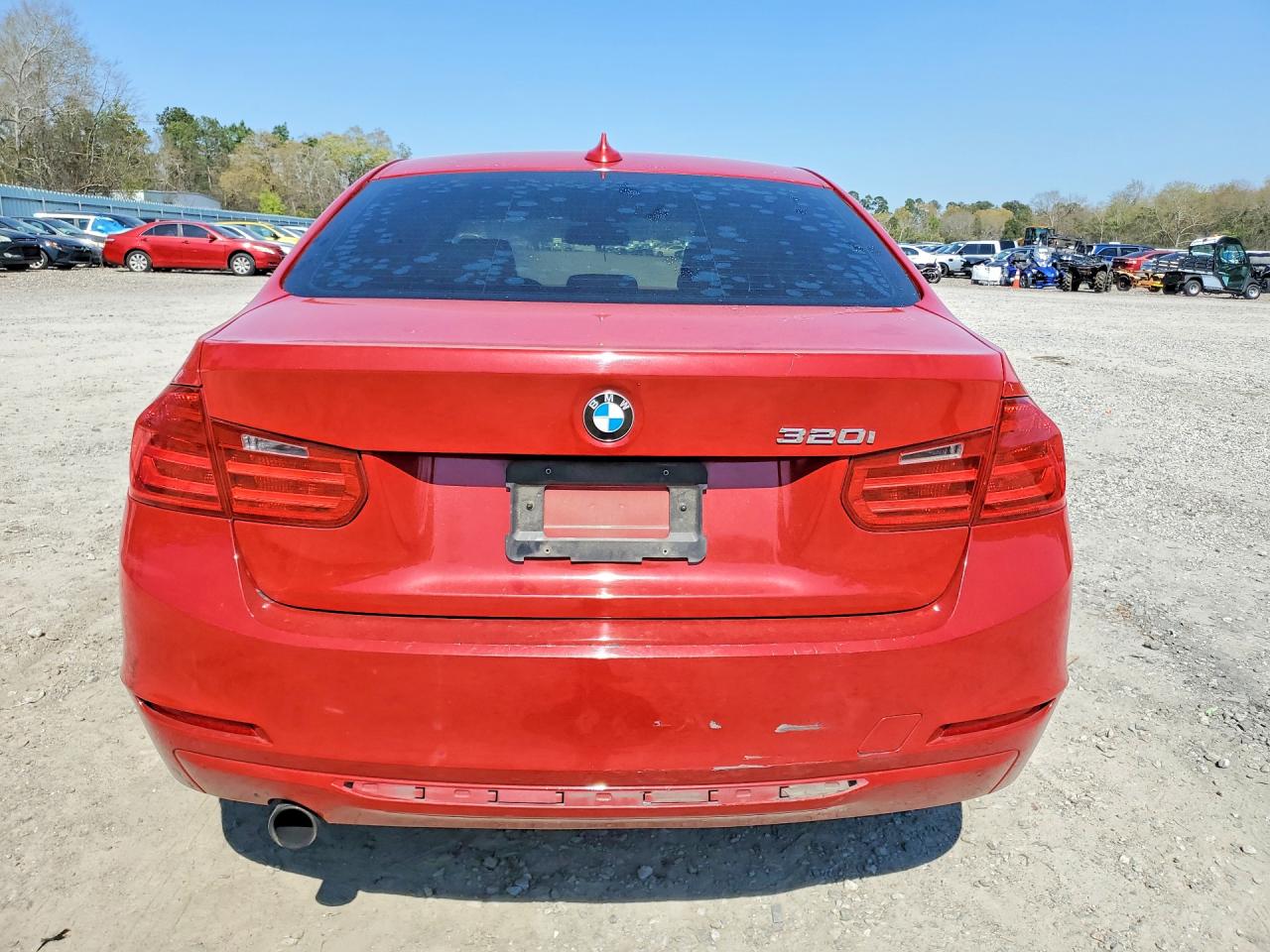 2014 Bmw 320 I Red vin: WBA3B1G58ENS81440
