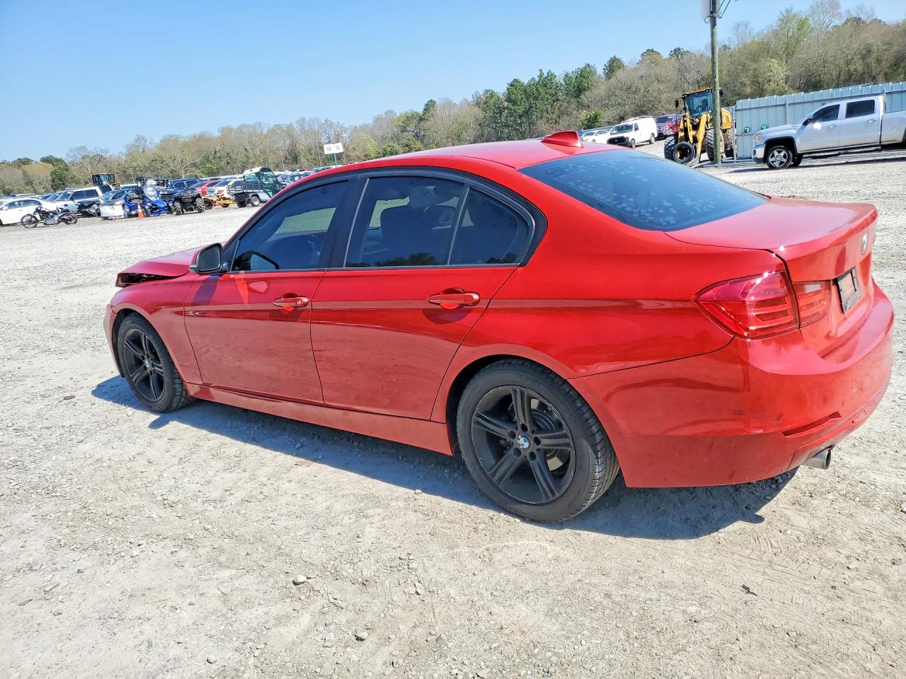2014 Bmw 320 I Red vin: WBA3B1G58ENS81440
