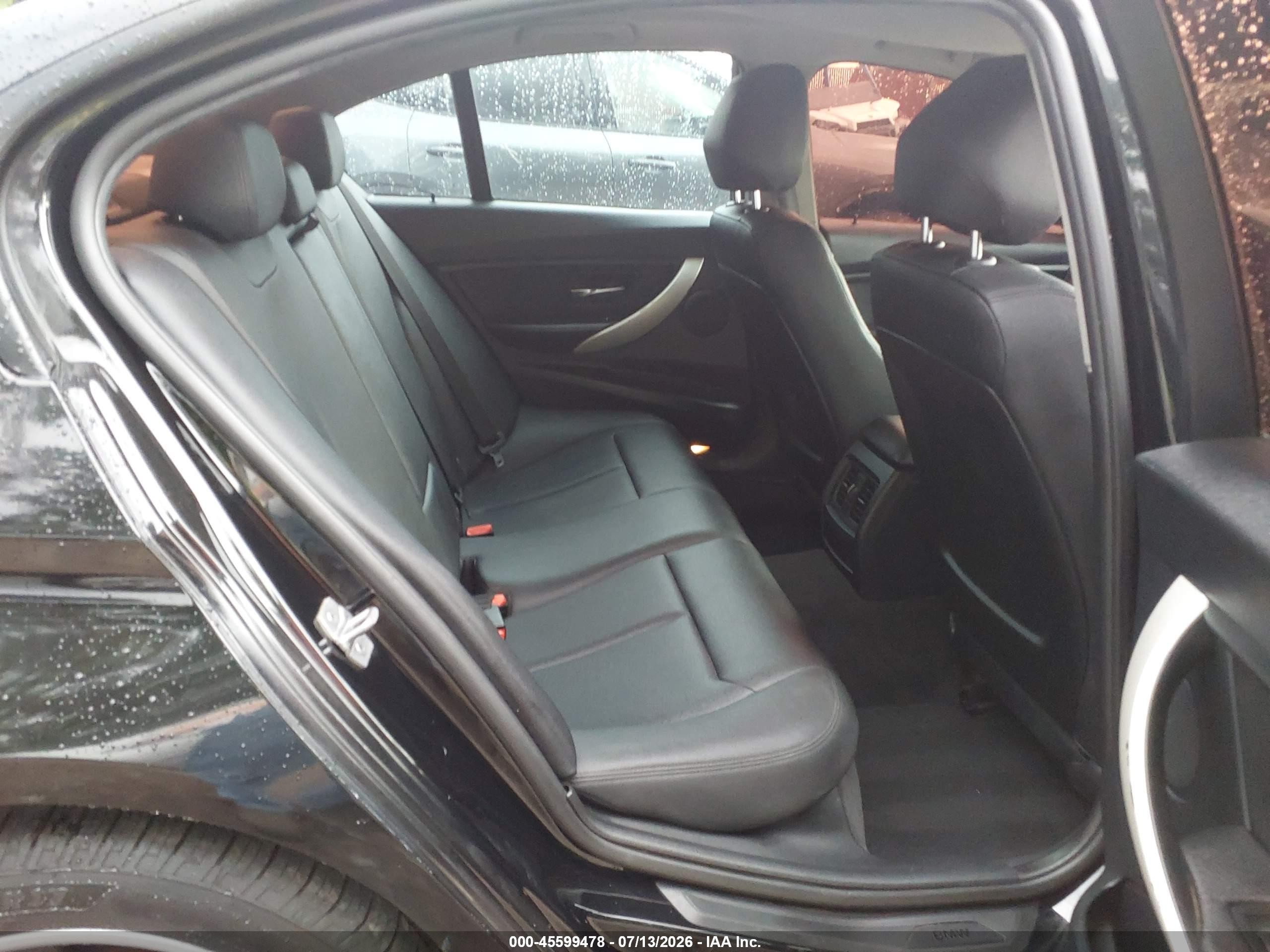 2015 Bmw 320i   Black vin: WBA3B1G58FNT04426
