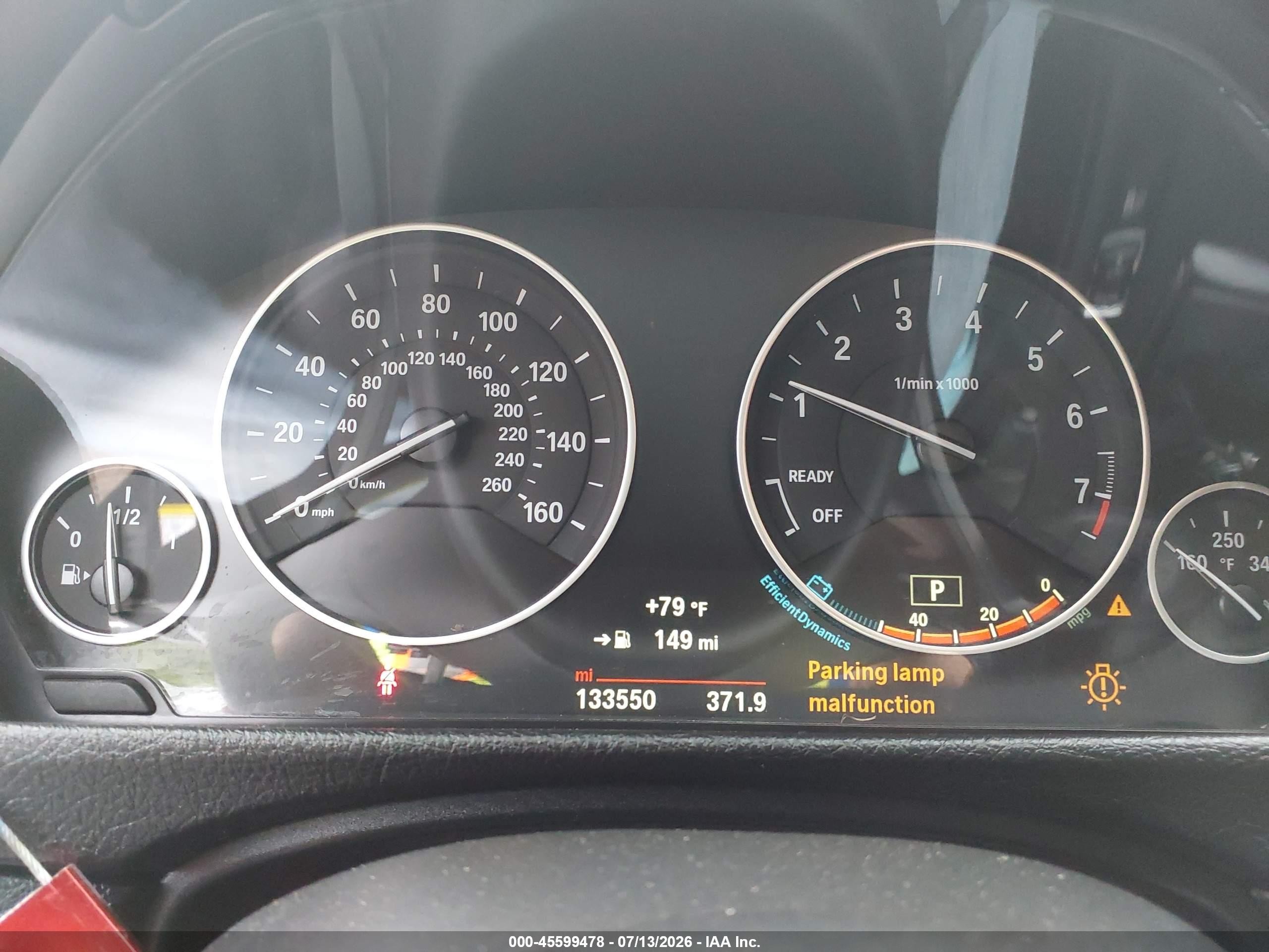 2015 Bmw 320i   Black vin: WBA3B1G58FNT04426