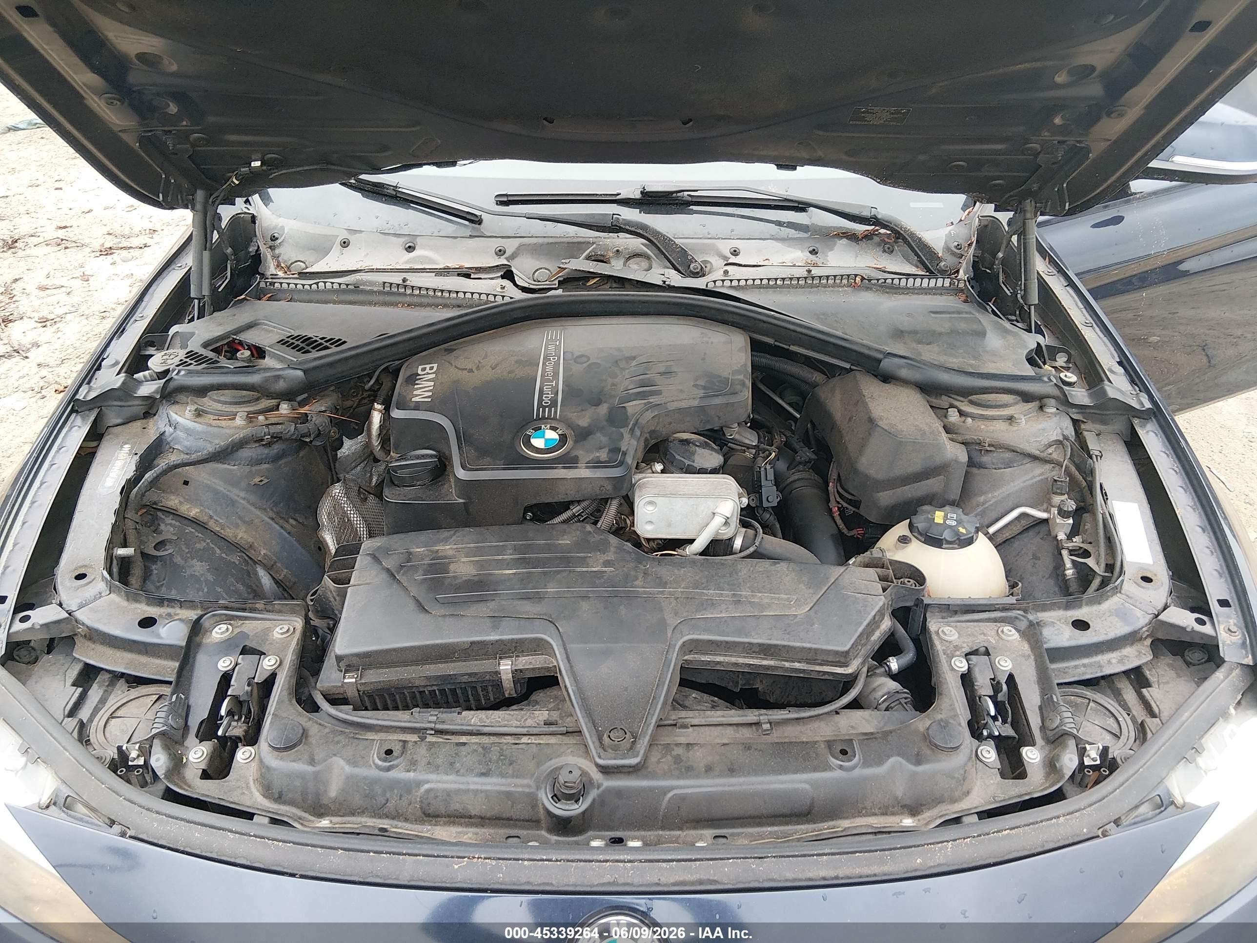 2015 Bmw 320i   Blue vin: WBA3B1G58FNT05835