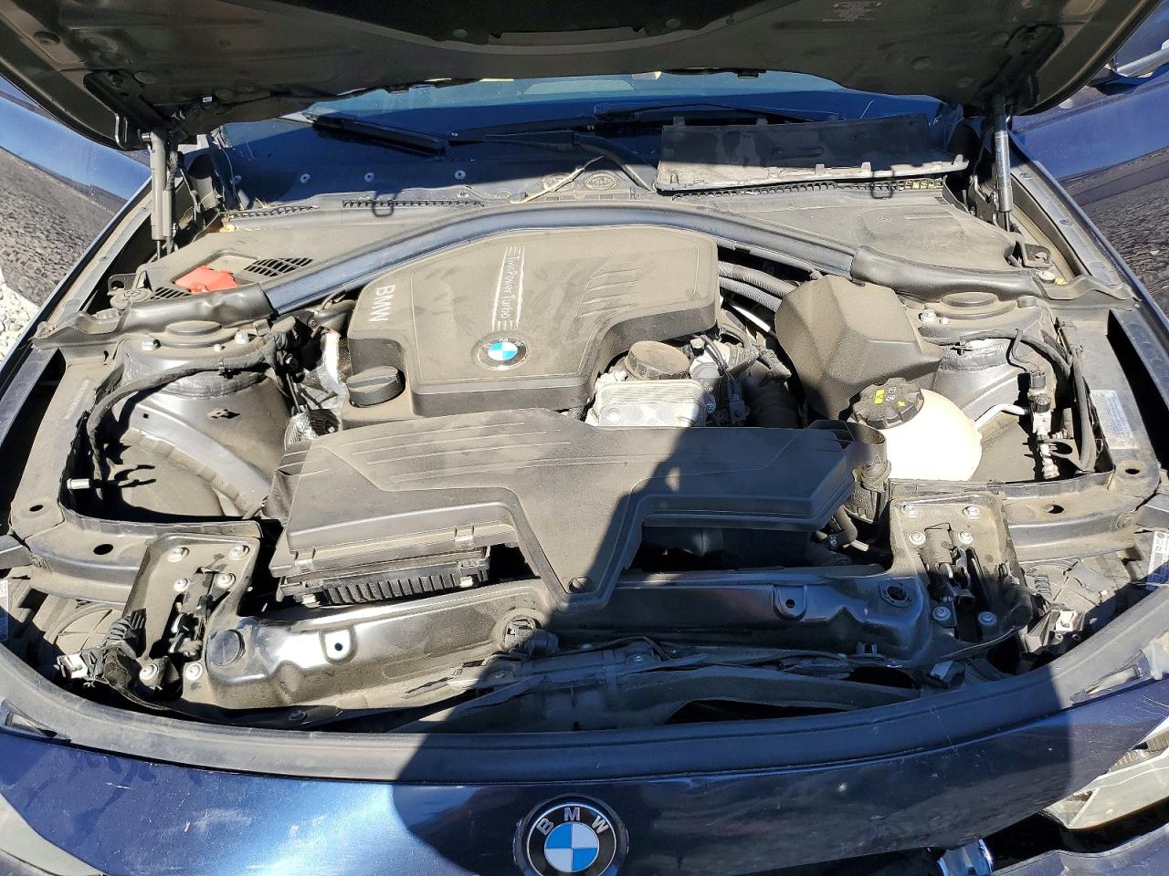 2014 Bmw 320 I Blue vin: WBA3B1G59ENS79311