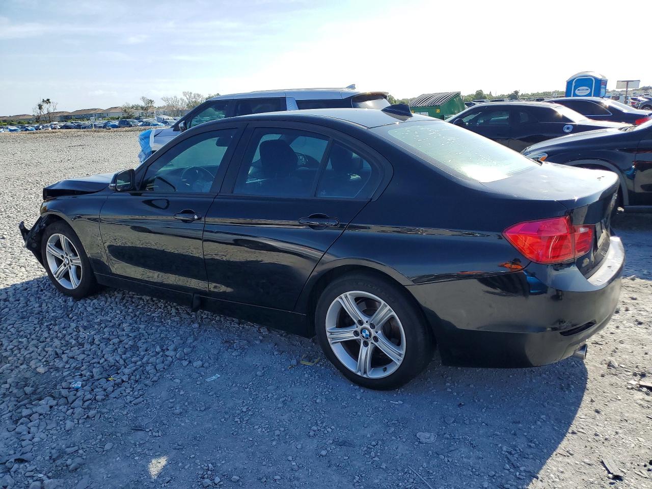 2015 Bmw 320 I Black vin: WBA3B1G59FNT03852