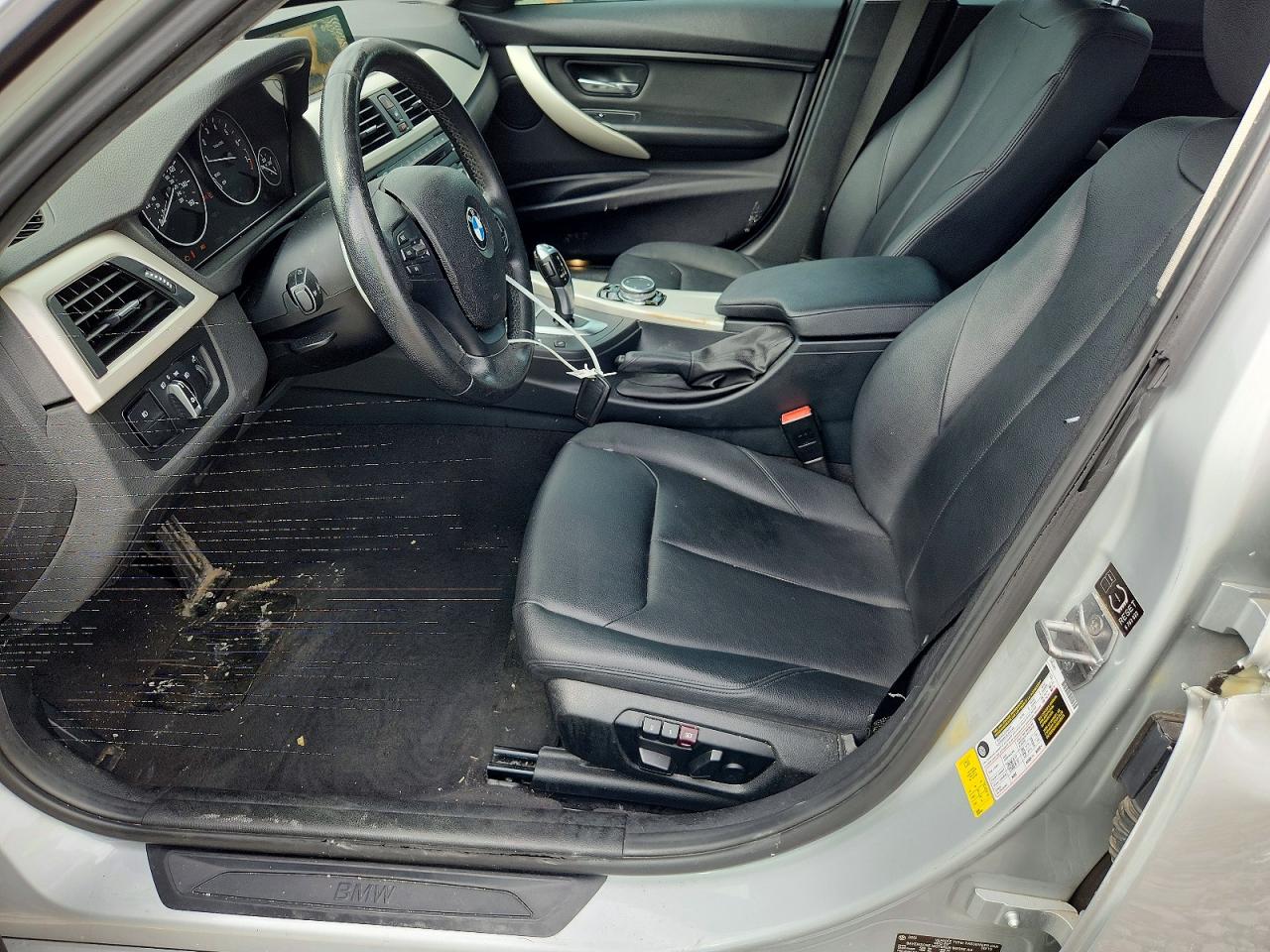 2015 Bmw 320 I Silver vin: WBA3B1G59FNT07612