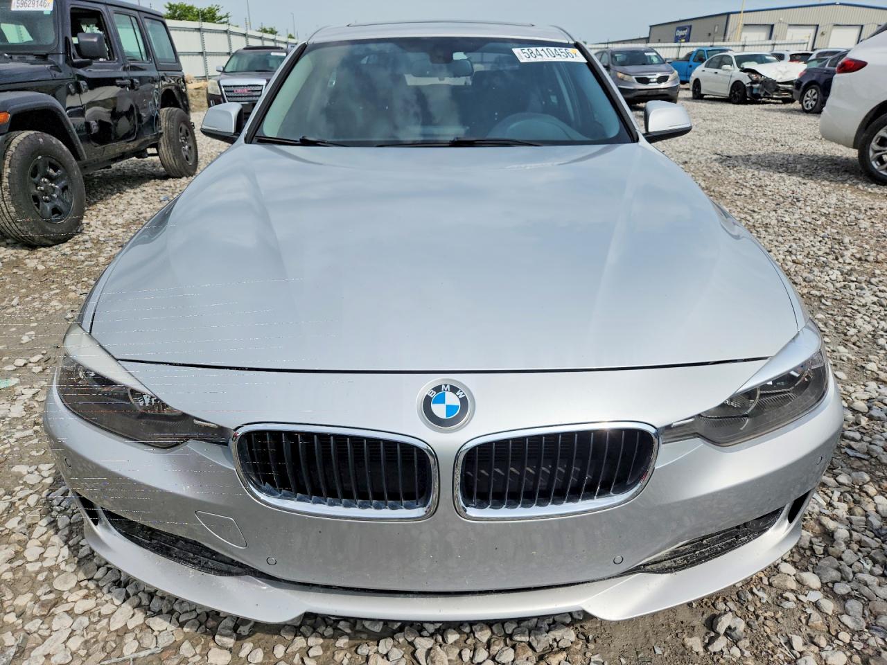 2015 Bmw 320 I Silver vin: WBA3B1G59FNT07612