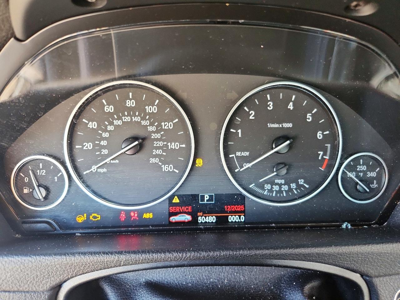 2015 Bmw 320 I Gray vin: WBA3B1G59FNT64134