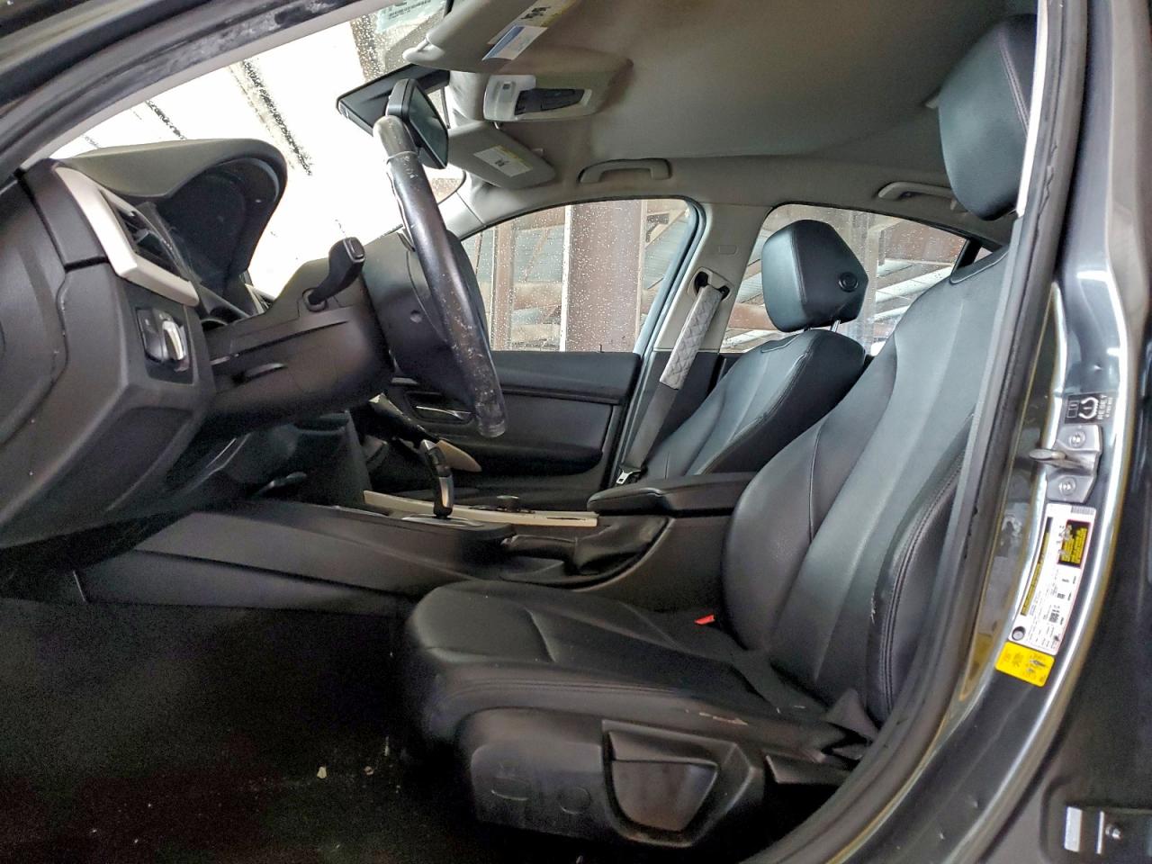 2015 Bmw 320 I Gray vin: WBA3B1G59FNT64229