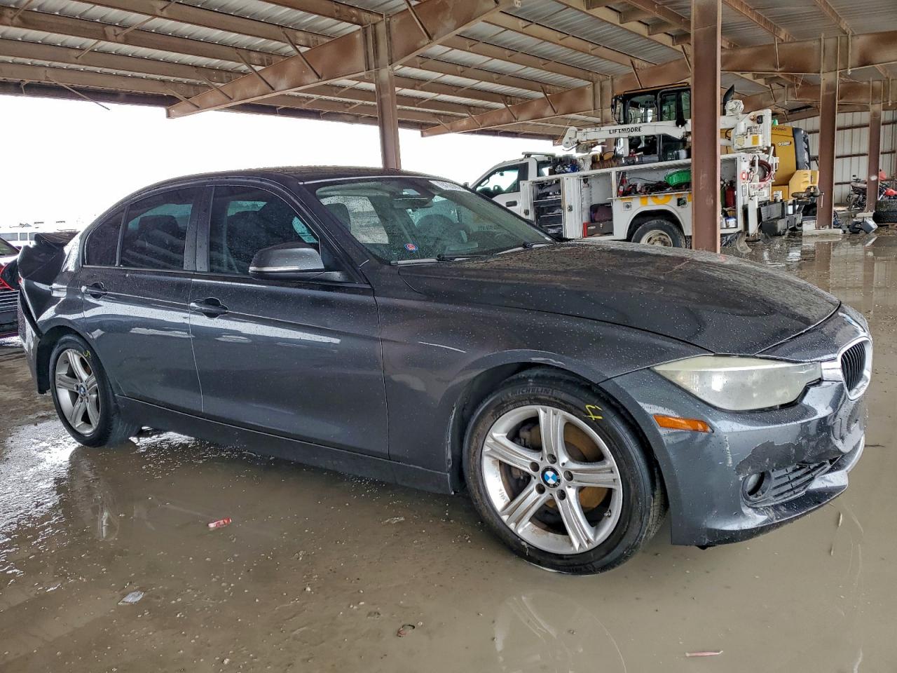 2015 Bmw 320 I Gray vin: WBA3B1G59FNT64229