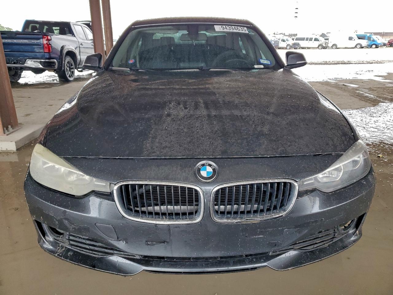 2015 Bmw 320 I Gray vin: WBA3B1G59FNT64229