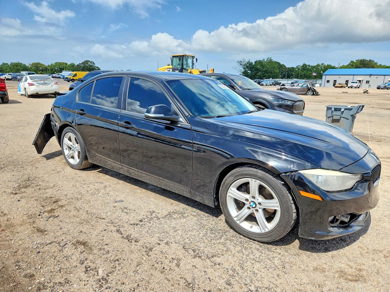 2014 Bmw 320 I Black vin: WBA3B1G5XENS77616