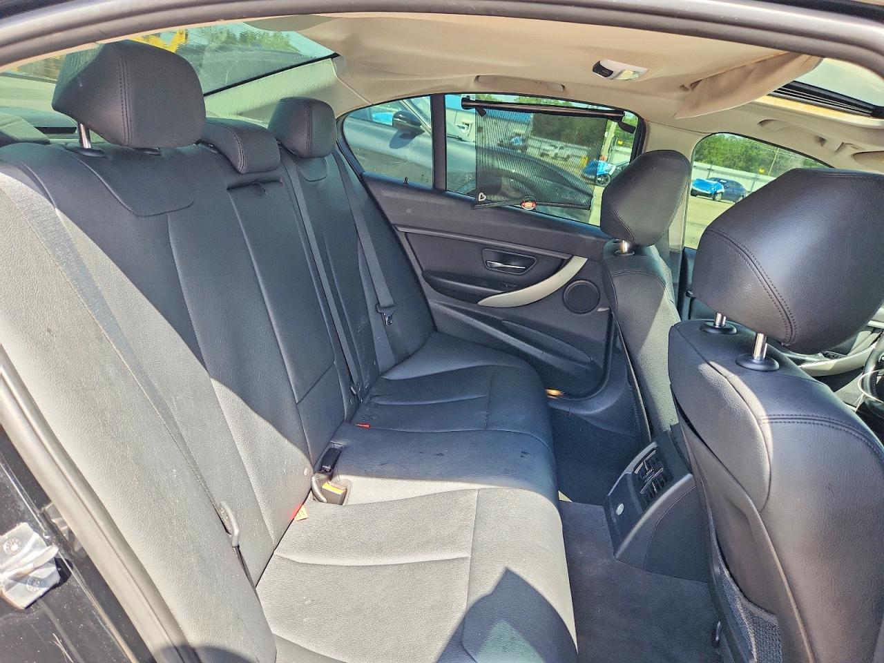 2014 Bmw 320 I Black vin: WBA3B1G5XENS77616