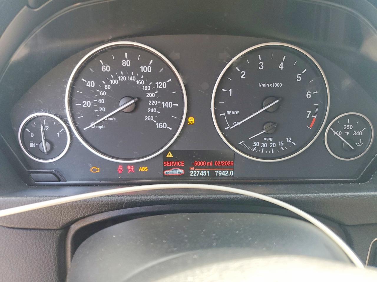 2014 Bmw 320 I Black vin: WBA3B1G5XENS77616