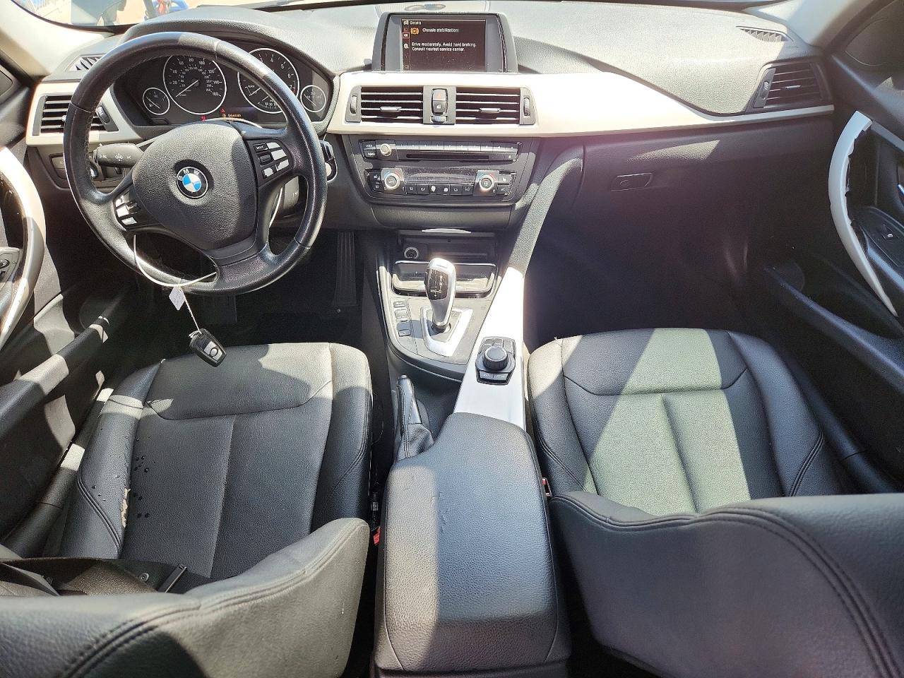2014 Bmw 320 I Black vin: WBA3B1G5XENS77616
