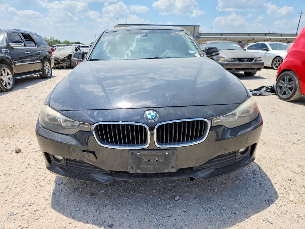2014 Bmw 320 I Black vin: WBA3B1G5XENT01106
