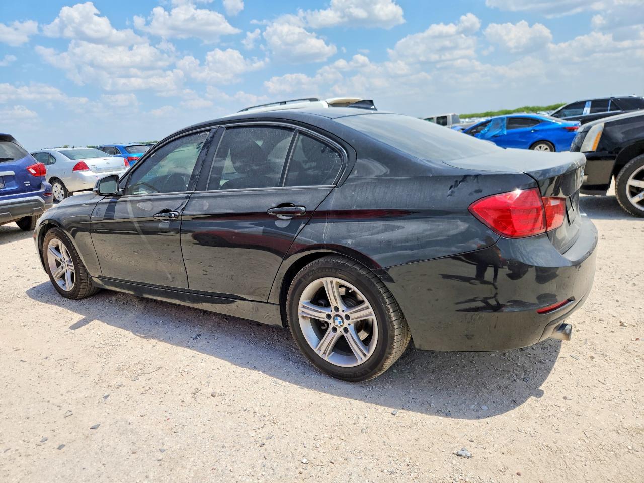 2014 Bmw 320 I Black vin: WBA3B1G5XENT01106