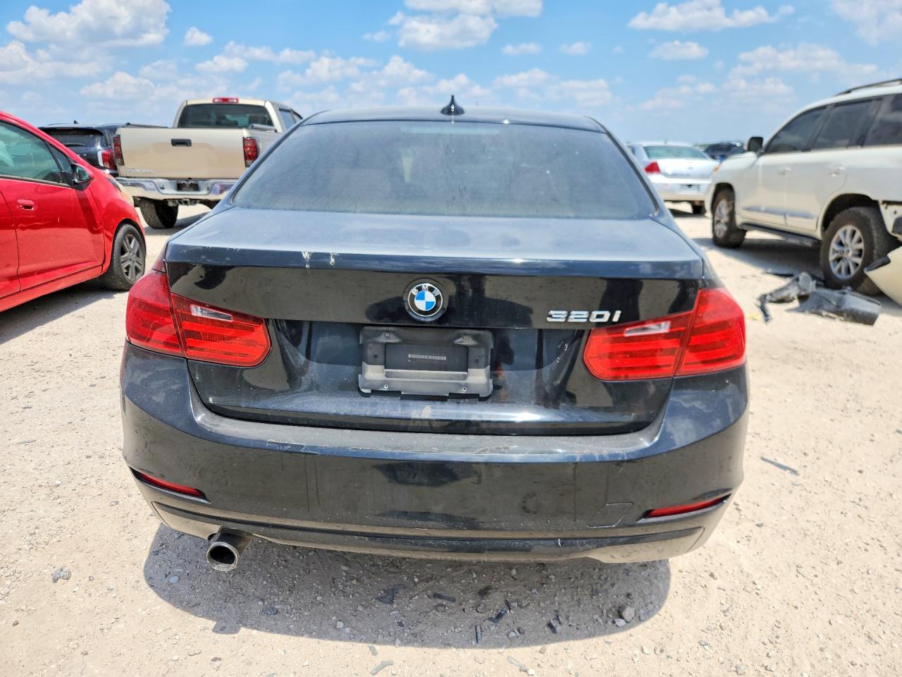 2014 Bmw 320 I Black vin: WBA3B1G5XENT01106