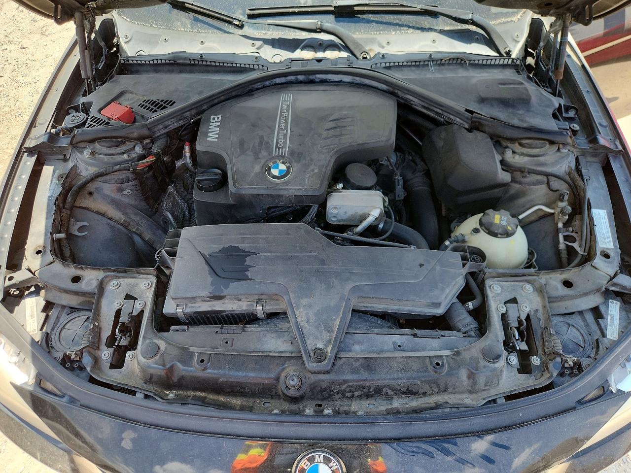 2014 Bmw 320 I Black vin: WBA3B1G5XENT01106