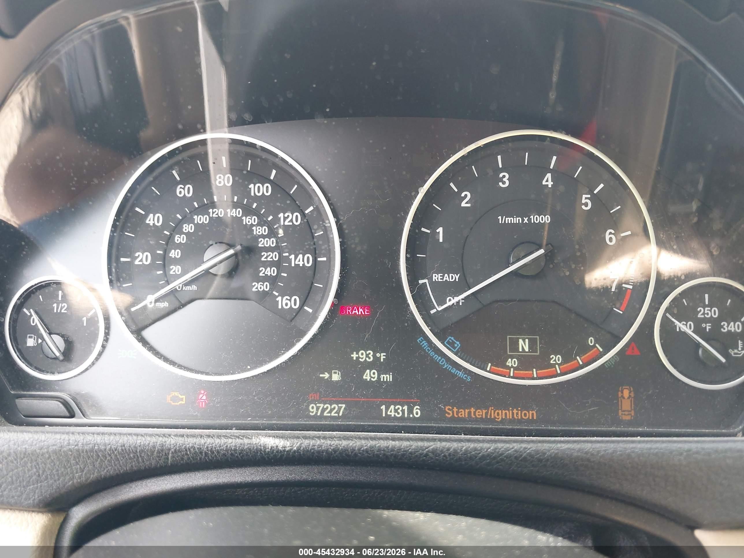 2015 Bmw 320i   Blue vin: WBA3B1G5XFNT05769