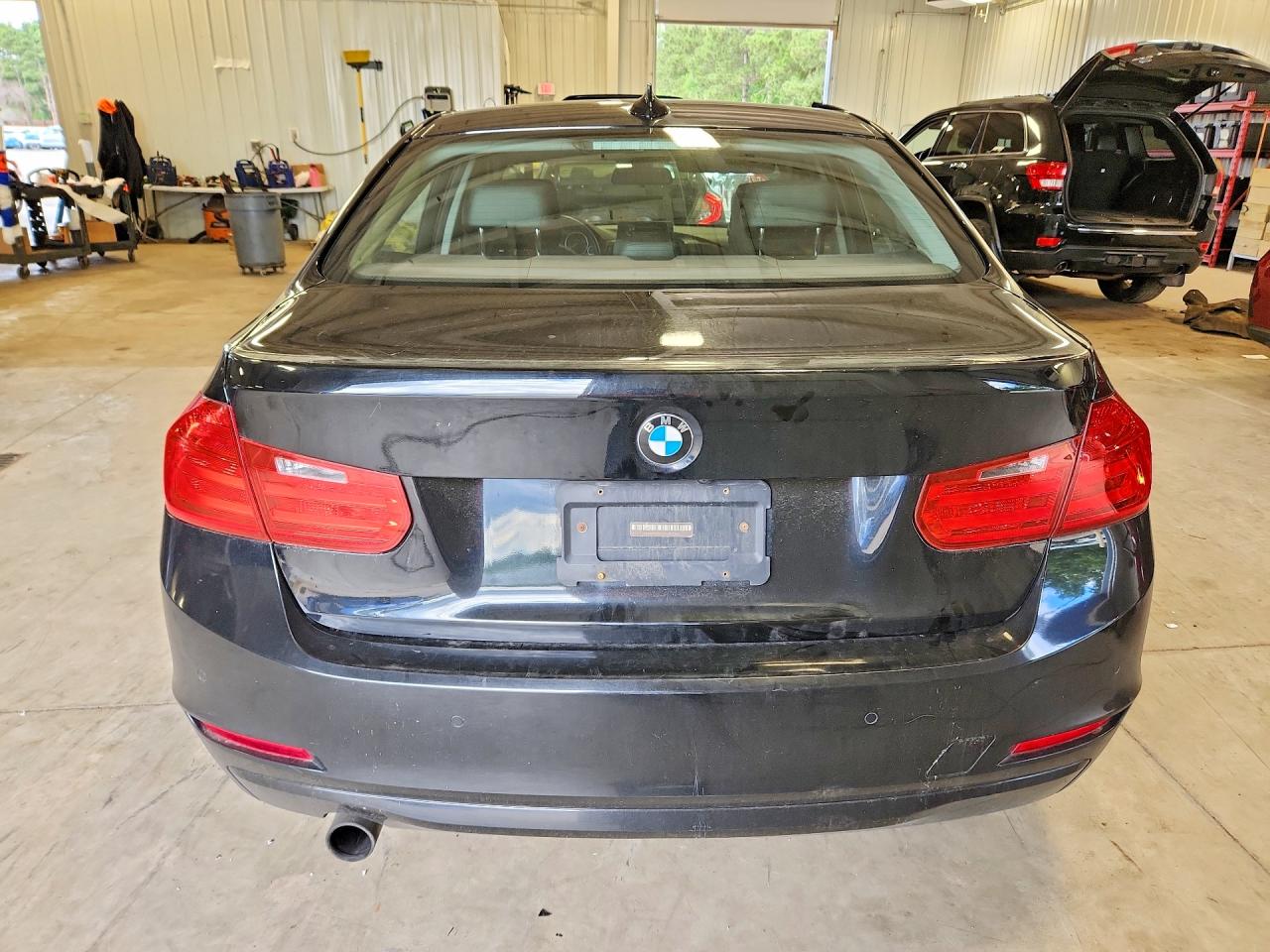 2015 Bmw 320 I Black vin: WBA3B1G5XFNT07005