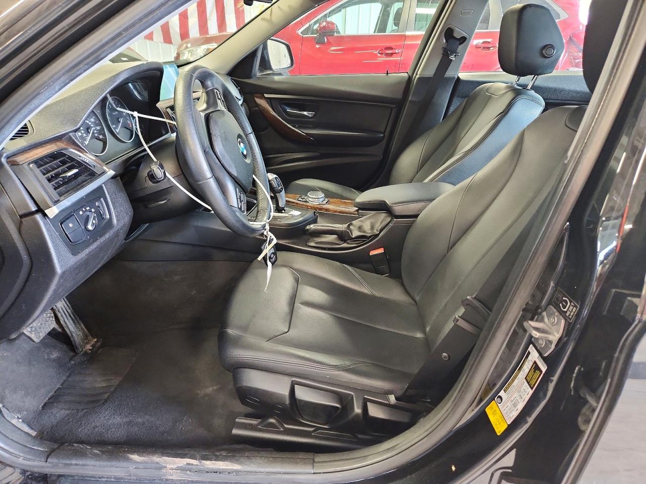2015 Bmw 320 I Black vin: WBA3B1G5XFNT07005