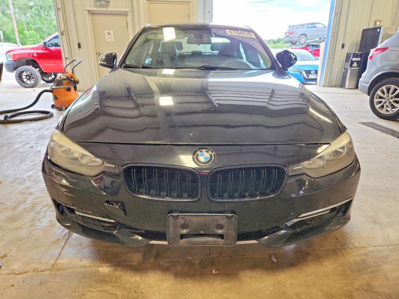 2015 Bmw 320 I Black vin: WBA3B1G5XFNT07005