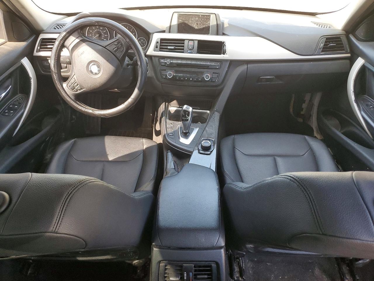 2015 Bmw 320 I White vin: WBA3B1G5XFNT63607