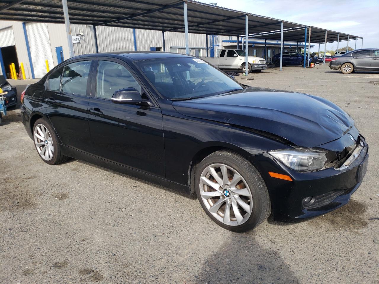2015 Bmw 320 I Black vin: WBA3B1G5XFNT63736
