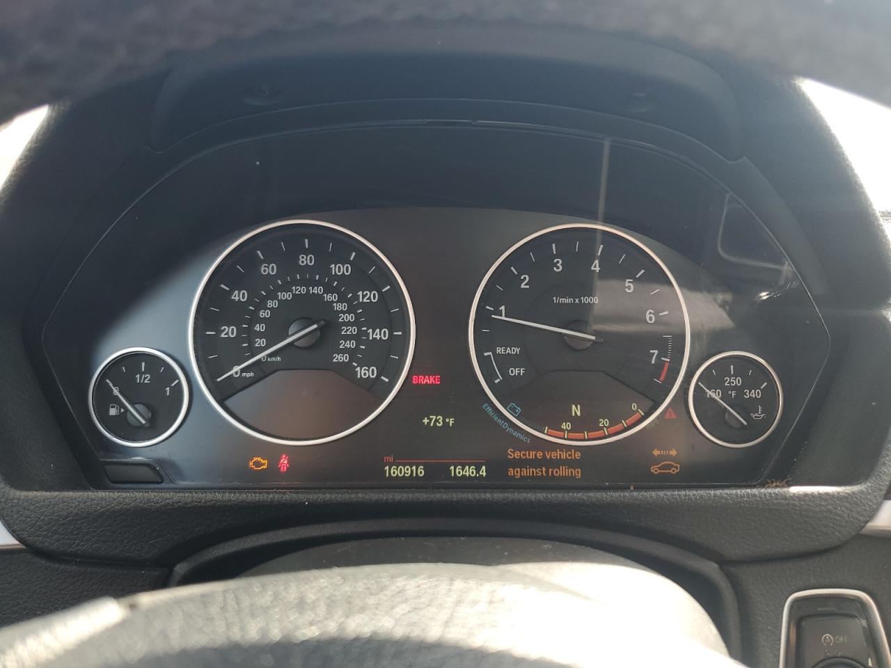 2015 Bmw 320 I Black vin: WBA3B1G5XFNT63736